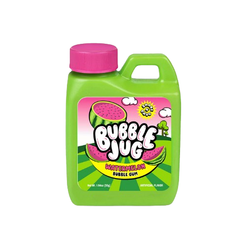 Bubble Jug Watermelon Gum 1.94 oz. - Discover www.allcitycandy.com for bulk candy, chocolates, gummies & seasonal sweets. Perfect for parties, gifts & everyday treats—shop your favorites now!