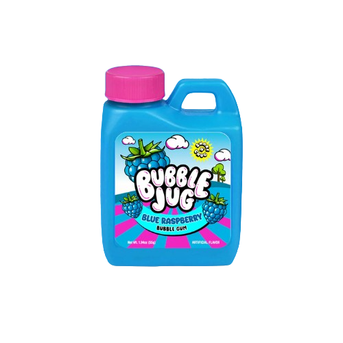 Bubble Jug Blue Raspberry Gum 1.94 oz. - Discover www.allcitycandy.com for bulk candy, chocolates, gummies & seasonal sweets. Perfect for parties, gifts & everyday treats—shop your favorites now!