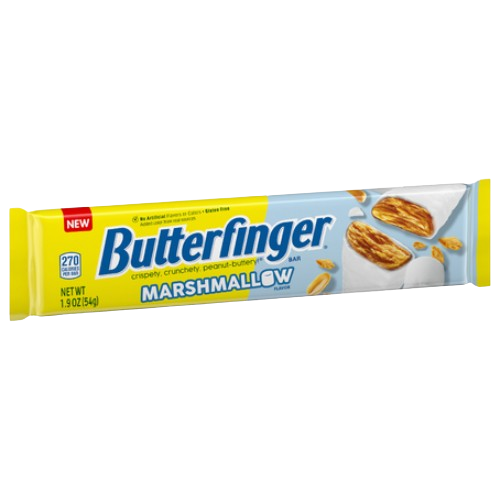 Butterfinger Marshmallow 1.9 oz. Bar - Discover www.allcitycandy.com for bulk candy, chocolates, gummies & seasonal sweets. Perfect for parties, gifts & everyday treats—shop your favorites now!