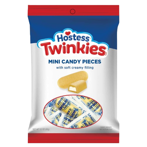 Hostess Twinkies Mini Pieces - Bags - Discover www.allcitycandy.com for bulk candy, chocolates, gummies & seasonal sweets. Perfect for parties, gifts & everyday treats—shop your favorites now!