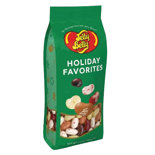 Jelly Belly Holiday Favorites Mix 7.5 oz. Gift Bag - Discover www.allcitycandy.com for bulk candy, chocolates, gummies & seasonal sweets. Perfect for parties, gifts & everyday treats—shop your favorites now!