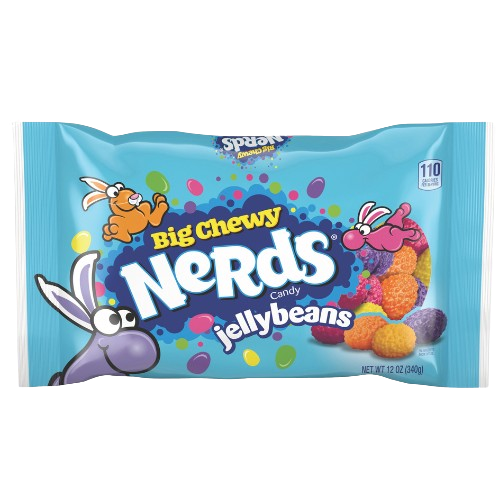 Big Chewy Nerds Jellybeans 12 oz. Bag - Discover www.allcitycandy.com for bulk candy, chocolates, gummies & seasonal sweets. Perfect for parties, gifts & everyday treats—shop your favorites now!