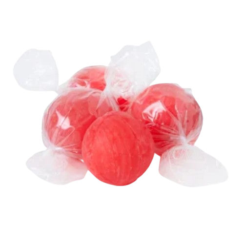 Candyman's Ta-Dazz Cherry Gum Filled Balls 120 Count Bag - Discover www.allcitycandy.com for bulk candy, chocolates, gummies & seasonal sweets. Perfect for parties, gifts & everyday treats—shop your favorites now!