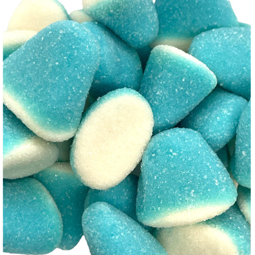 Vidal Blue Raspberry Sugared Gummi Drops Candy – 2.2 lb Bag - All City ...