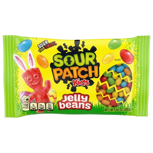 Sour Patch Kids Jelly Beans 10 oz. Bag - Discover www.allcitycandy.com for bulk candy, chocolates, gummies & seasonal sweets. Perfect for parties, gifts & everyday treats—shop your favorites now!
