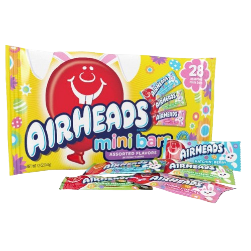 Airheads Easter Mini Bars Assorted 28 Count 12 oz. Bag - Discover www.allcitycandy.com for bulk candy, chocolates, gummies & seasonal sweets. Perfect for parties, gifts & everyday treats—shop your favorites now!