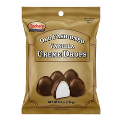 Zachary Old Fashioned Nostalgic Vanilla Creme Drops 6.5 oz. Bag