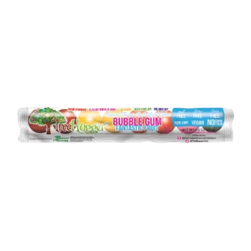 Tree Hugger Bubble Gum Fantastic Fruit 8 ct. Tube 1.6 oz. - Discover www.allcitycandy.com for bulk candy, chocolates, gummies & seasonal sweets. Perfect for parties, gifts & everyday treats—shop your favorites now!