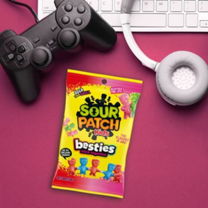 SOUR PATCH KIDS Besties Gummy Candy – 2 Flavors in 1 - All City Candy