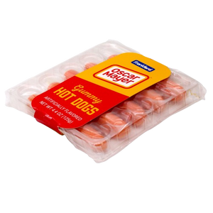 Frankford Oscar Mayer Gummy Hot Dogs 4.4 oz. - Visit www.allcitycandy.com for sweet treats and delicious candy! 