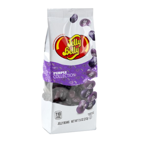 Jelly Belly Purple Collection Jelly Beans 7.5 oz. Bag - Visit www.allcitycandy.com for great candy and delicious treats! 