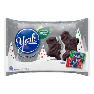 Visit www.allcitycandy.com for great service and delicious treats! York Holiday Snowflakes Peppermint Patties 9.6 oz. Bag