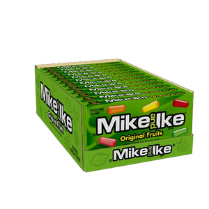 Mike and Ike Original Fruits 4.25 oz. Theater Box - Visit www.allcitycandy.com for fresh candy and great service.