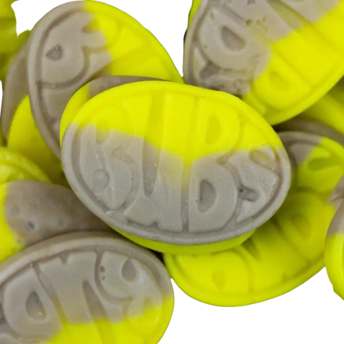 BUBS Big Banana Gummy Candy - Bulk - Visit www.allcitycandy.com for great service and delicious treats! 