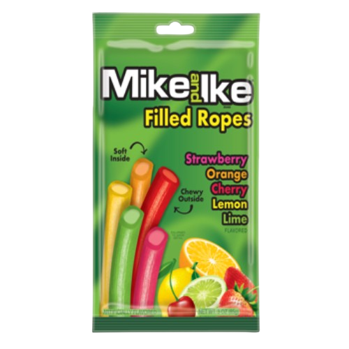 Mike and Ike Assorted Fill Ropes 3 oz. Bag - All City Candy