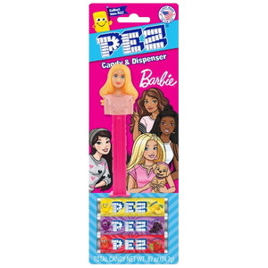 PEZ - Barbie Assortment Blist Pack - Visit www.allcitycandy.com for sweet treats and delicious candy!