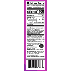 Warheads Sour Berry Mix Cubes 4.5 oz. Bag - Visit www.allcitycandy.com for great candy and delicious treats.