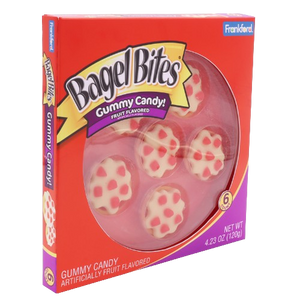 Frankford Bagel Bites Gummy Candy 6 Count 4.23 oz. - Visit www.allcitycandy.com for great service and delicious candy!