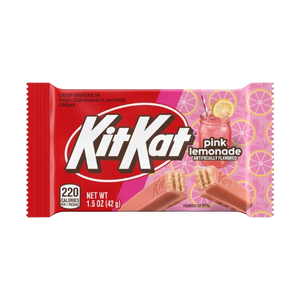 Kit Kat Limited Edition Pink Lemonade 1.5 oz. Bar  - Visit www.allcitycandy.com for delicious candy and great service! 