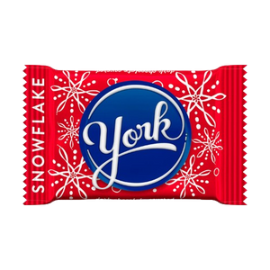 Visit www.allcitycandy.com for great service and delicious treats! York Holiday Snowflakes Peppermint Patties 9.6 oz. Bag