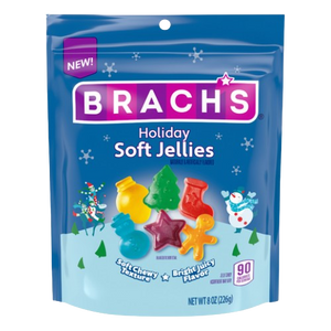 Brach's Holiday Soft Jellies 8 oz. Bag -  Visit www.allcitycandy.com for great candy and delicious treats!