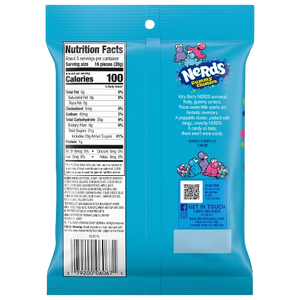 Nerds Gummy Clusters Very Berry 5 oz. Bag - Visit www.allcitycandy.com for delicious treats and great service! 