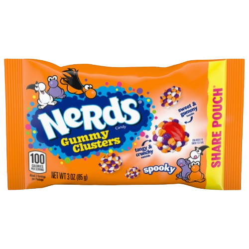 Nerds Halloween Gummy Clusters 3 oz. Bag  - Visit www.allcitycandy.com for great candy and delicious treats! 