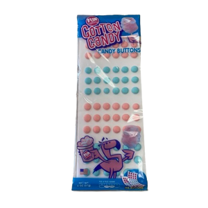 Mega Candy Buttons Cotton Candy 2 oz.
