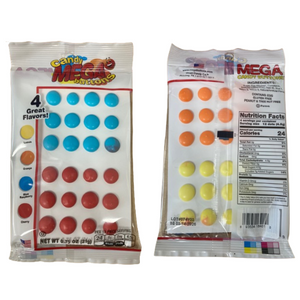 Candy Mega Button 0.75 oz. Peg Bag visit www.allcitycandy.com for fresh and delicious sweet candy treats