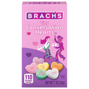 Brach's Tiny Conversation Hears 1 oz. Box - Value Packs - Visit www.allcitycandy.com for great candy, service and delicious treats!