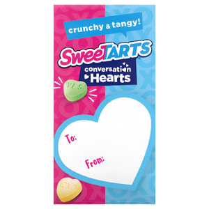 Sweetart Conversation Hearts 1.1 oz. Box 8 Pack Value - Visit www.allcitycandy.com for great candy, service and delicious treats!