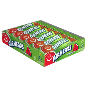 Airheads Sour Watermelon Punch 0.55 oz. Bar - Visit www.allcitycandy.com for great candy, service and delicious treats!