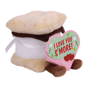 S'more Valentine's Plush with Gummy 1 oz. Box - Visit www.allcitycandy.com for great candy, service and delicious treats!