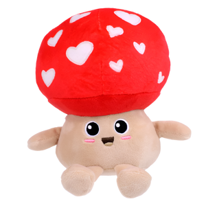 Mushroom Valentine's Plush with Gummy 1 oz. Box - Visit www.allcitycandy.com for great candy, service and delicious treats!