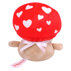 Mushroom Valentine's Plush with Gummy 1 oz. Box - Visit www.allcitycandy.com for great candy, service and delicious treats!