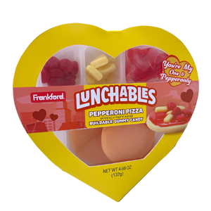 Frankford Lunchables Valentine's Pizza 4.4 oz. Box - Visit www.allcitycandy.com for great candy, service and delicious treats!