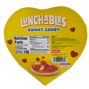 Frankford Lunchables Valentine's Pizza 4.4 oz. Box - Visit www.allcitycandy.com for great candy, service and delicious treats!