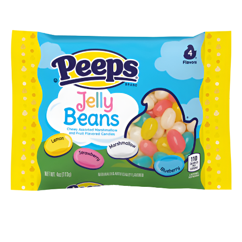 Peeps Brand Jelly Beans 4 oz. Bag - Visit www.allcitycandy.com for great candy and delicious treats! 