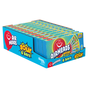 Airheads Sour Mini Bars Theater Box 3.3 oz. - Visit www.allcitycandy.com for great candy and delicious treats!