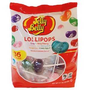 Jelly Belly Lollipops 36 Count 21 oz. Bag - Visit www.allcitycandy.com for great candy and delicious treats!