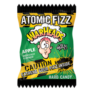 Warhead Atomic Fizz 1.48 oz. Canister - Visit www.allcitycandy.com for great candy and delicious treats!