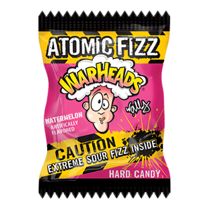 Warhead Atomic Fizz 1.48 oz. Canister - Visit www.allcitycandy.com for great candy and delicious treats!