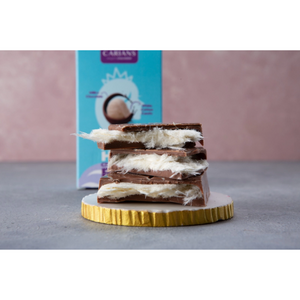 Carians Dubai White Angle Hair Chocolate 3.53 oz. Bar - Visit www.allcitycandy.com for great candy and delicious treats!