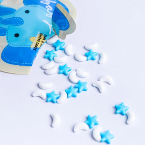 It's a Boy Stars & Moon Favor Pouches 24 pack 8.47 oz. Bag - Visit www.allcitycandy.com for great candy and delicious treats!