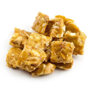 Sophie Mae Church Brittle 1 lb. Tub - Visit www.allcitycandy.com for great candy, service and delicious treats.