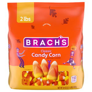 Brach's Classic Candy Corn 2 lb. Bag - Visit www.allcitycandy.com for great candy and delicious treats!