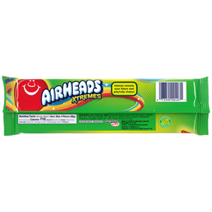 Airheads Xtremes Rainbow Berry Belts 3 oz. Tray - Visit www.allcitycandy.com for great candy and delicious treats!