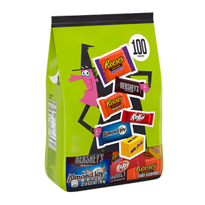 Hershey's Halloween Chocolate Assortment 100 Count 41.13 oz. Bag - Visit www.allcitycandy.com for great candy and delicious treats!