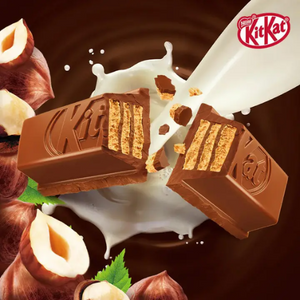 Nestle Kit Kat Mini Milk Chocolate Hazelnut (China) 120 g Bag - Visit www.allcitycandy.com for great candy and delicious treats!