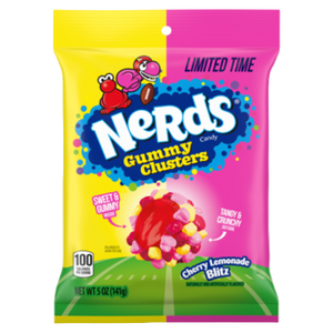 Nerds Gummy Clusters Cherry Lemonade Blitz 5 oz. Bag - Discover www.allcitycandy.com
 for bulk candy, chocolates, gummies & seasonal sweets. Perfect for parties, gifts & everyday treats—shop your favorites now!